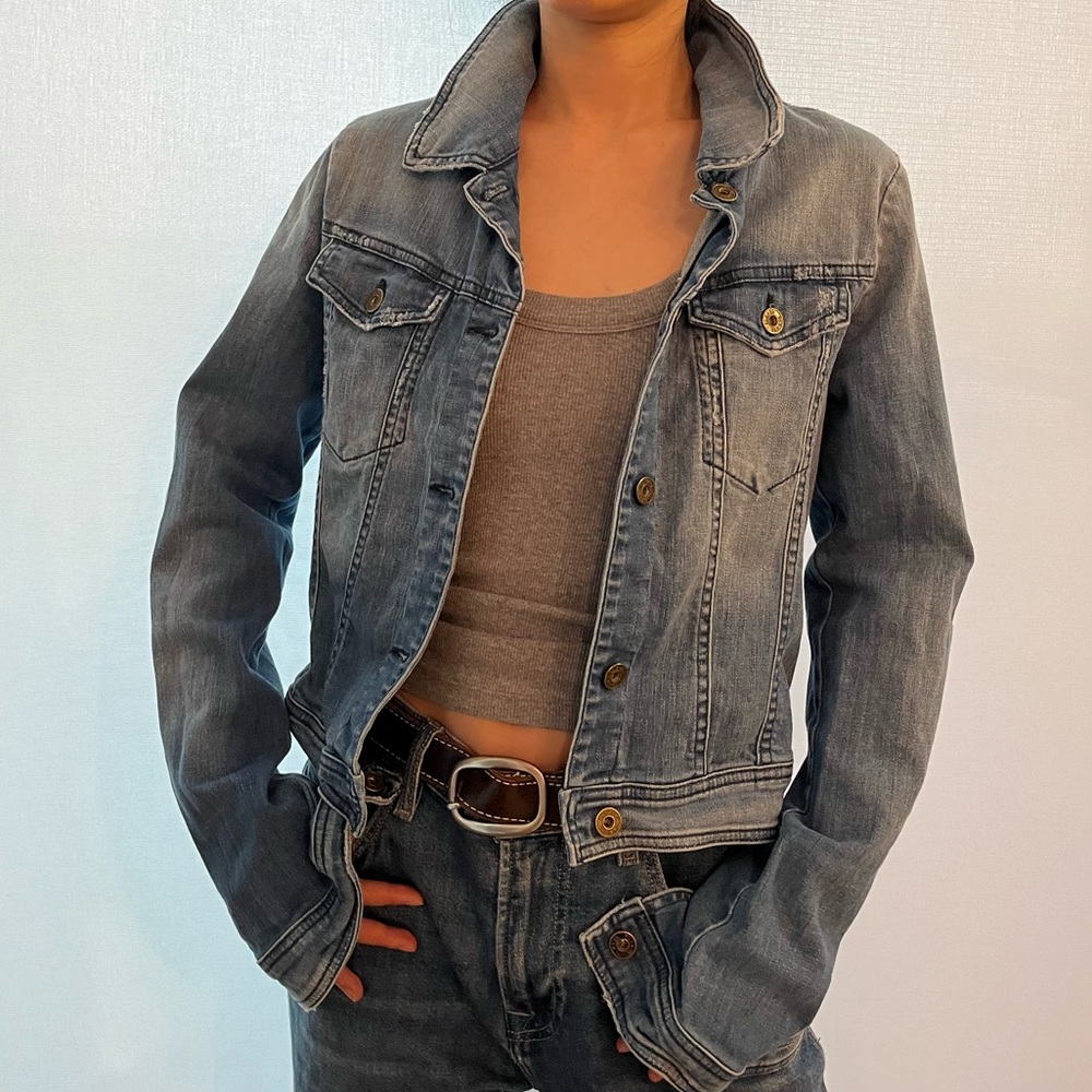 PLEASE denim jacket in size M